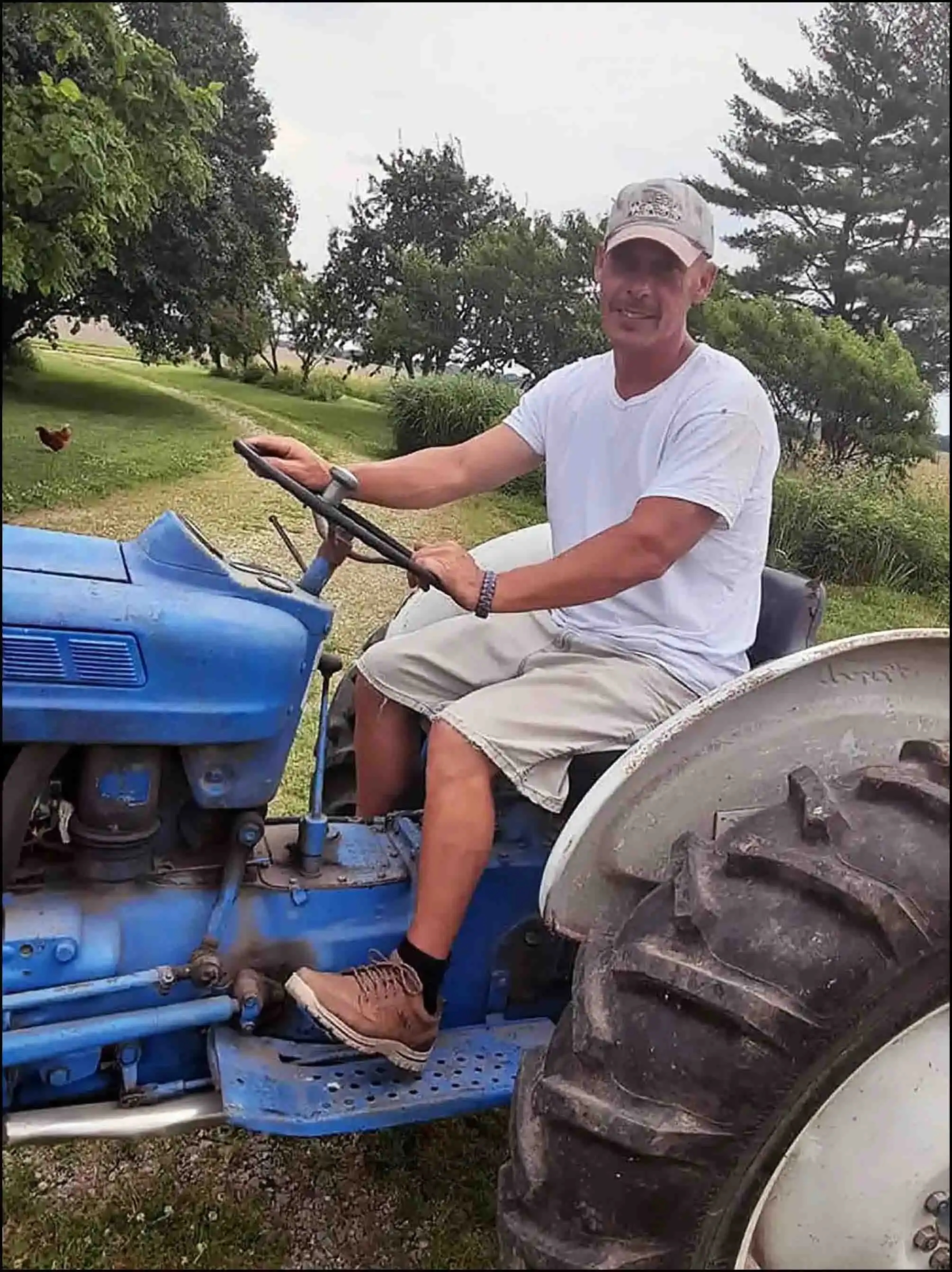 US Veteran David Haave's Spring Break to Mars tractor -- David Haave